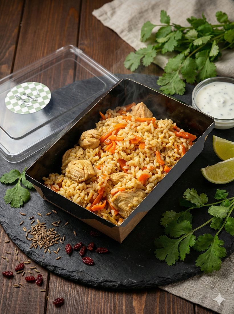 Плов с курицей
